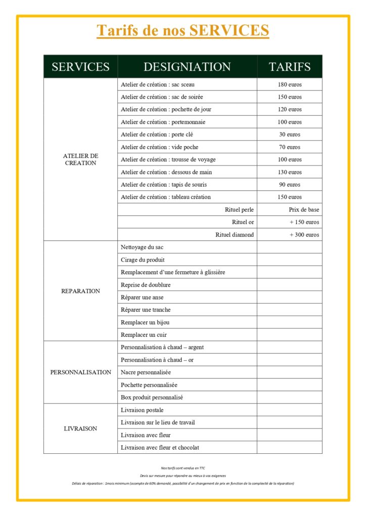 tarifs-de-nos-services
